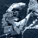 "DeepSpace Saga  Art - "Стражи врат"  / "DeepSpace Saga  Art - The guard at a gate" (c) 2003, Alex Wild